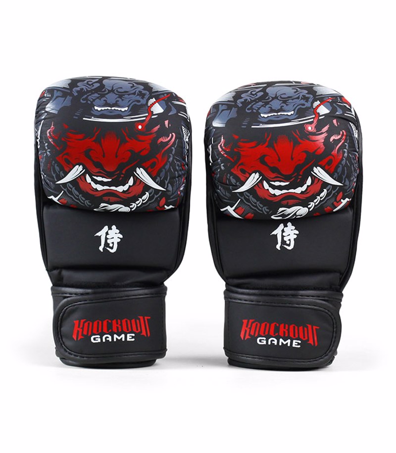 GROUNDGAME MMA Sparing Gloves samurai - black